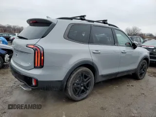 2024 Kia Telluride SX X-Line with VIN 5XYP5DGC6RG514451, listed as a Copart auction lot 43965105 with 16,145 mi miles and Salvage Title. Bid and sale history available at carsss.com. Image 3.