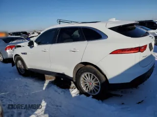 2019 Jaguar F-Pace 25t with VIN SADCS2FX0KA391899, listed as a Copart auction lot 42417155 with 103,728 mi miles and Salvage title. Bid and sale history available at DreamBid. Image 2.