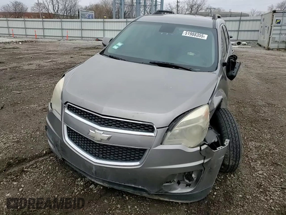 2012 Chevrolet Equinox 2LT with VIN 2GNFLNE51C6318845, listed as a Copart auction lot 51988355 with 156,861 mi miles and Salvage Title. Bid and sale history available at DreamBid. Image 12.