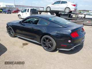 2018 Ford Mustang EcoBoost with VIN 1FA6P8TH8J5106373, listed as a IAAI auction lot 42724089 with 141,865 mi miles and . Bid and sale history available at DreamBid. Image 3.