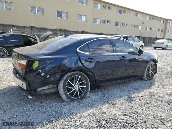 2016 Lexus ES 350 with VIN 58ABK1GG4GU024627, listed as a Copart auction lot 48995735 with 48,405 mi miles and Salvage Title. Bid and sale history available at carsss.com. Image 3.