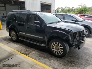 2011 Nissan Pathfinder LE with VIN 5N1AR1NB6BC617457, listed as a Copart auction lot 50340185 with 161,618 mi miles and Salvage Title. Bid and sale history available at carsss.com. Image 4.