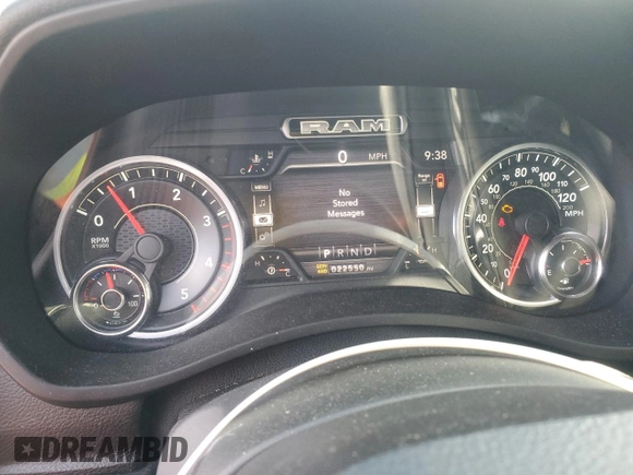 2021 Ram 2500 Big Horn с VIN 3C6UR5DL1MG657116, выставлен на аукционе Copart как лот 63094735 с пробегом 22 550 миль миль и Списание • Salvage title. История ставок и продаж доступна на DreamBid. Изображение 9.