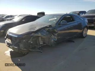 2013 Cadillac CTS Coupe with VIN 1G6DA1E36D0129702, listed as a Copart auction lot 82238194 with 0 mi miles and Salvage Title. Bid and sale history available at carsss.com. Image 1.