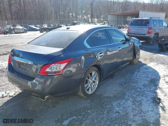 2009 Nissan Maxima 3.5 SV with VIN 1N4AA51E59C847154, listed as a IAAI auction lot 41334744 with 70,181 mi miles. Bid and sale history available at carsss.com. Image 4.