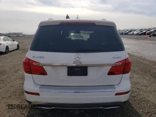 2016 Mercedes-Benz GL with VIN 4JGDF6EE4GA637674, listed as a Copart auction lot 86203394 with 111,764 mi miles and Salvage Title. Bid and sale history available at carsss.com. Image 6.