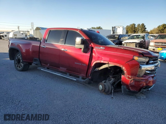 2020 Chevrolet Silverado 3500HD High Country z VIN 1GC4YVEY8LF298403, wystawiony jako Copart lot #55277085 z przebiegiem 103 960 mil mil oraz Szkoda całkowita • Salvage title. Historia ofert i sprzedaży dostępna na DreamBid. Obrazek 4.