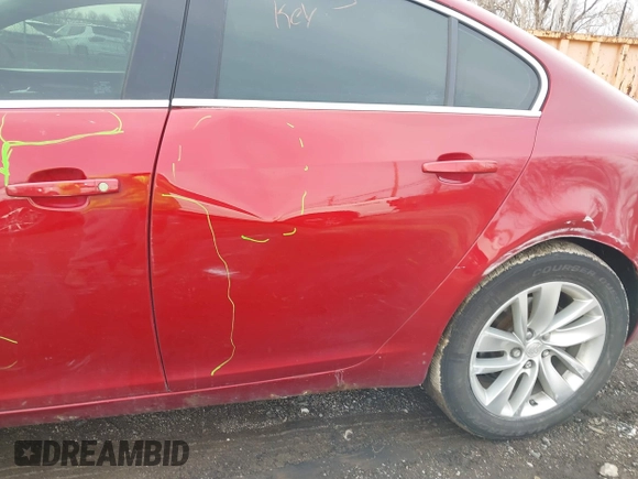 2014 Buick Regal with VIN 2G4GL5EX3E9206642, listed as a IAAI auction lot 41751689 with 127,865 mi miles and . Bid and sale history available at DreamBid. Image 17.