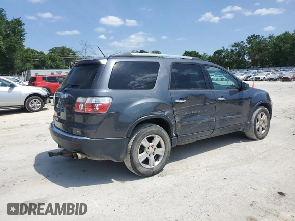 2011 GMC Acadia SLE with VIN 1GKKRPED1BJ270522, listed as a Copart auction lot 54728465 with 242,776 mi miles and Salvage Title. Bid and sale history available at carsss.com. Image 3.