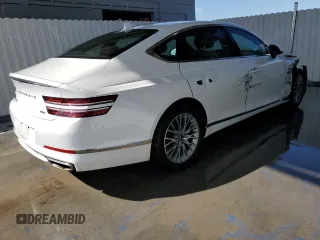 2024 Genesis G80 2.5T z VIN KMTGB4SC3RU237743, wystawiony jako Copart lot #44111555 z przebiegiem 15 170 mil mil oraz Nie do naprawy • Non repairable. Historia ofert i sprzedaży dostępna na DreamBid. Obrazek 3.