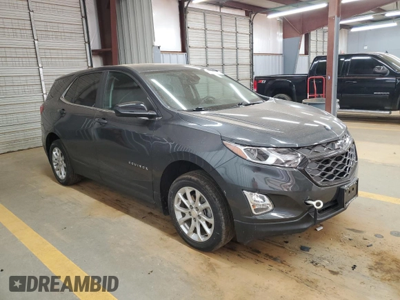 2021 Chevrolet Equinox LT with VIN 2GNAXUEV9M6134277, listed as a Copart auction lot 49408505 with 45,955 mi miles and Salvage Title. Bid and sale history available at DreamBid. Image 4.