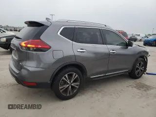 2017 Nissan Rogue S with VIN 5N1AT2MT1HC814465, listed as a Copart auction lot 51595425 with 68,670 mi miles and Salvage Title. Bid and sale history available at DreamBid. Image 3.