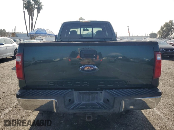 2009 Ford F-250 XL with VIN 1FTSX21R99EB15001, listed as a Copart auction lot 63697535 with 320,678 mi miles and Salvage title. Bid and sale history available at DreamBid. Image 6.
