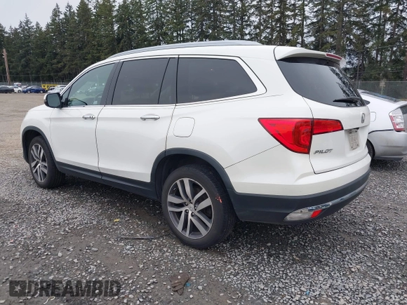 2017 Honda Pilot Elite with VIN 5FNYF6H06HB096156, listed as a IAAI auction lot 41771161 with 73,889 mi miles and . Bid and sale history available at DreamBid. Image 3.