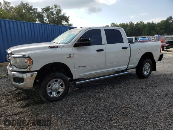 2019 Ram 2500 Tradesman with VIN 3C6UR5CL8KG689866, listed as a Copart auction lot 71778744 with 92,385 mi miles and Salvage Title. Bid and sale history available at carsss.com. Image 1.