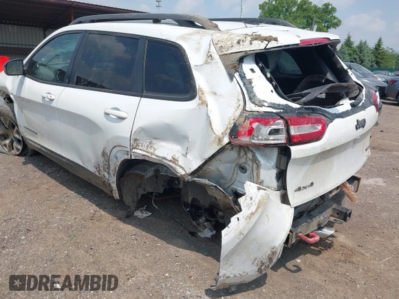 2017 Jeep Cherokee Trailhawk with VIN 1C4PJMBSXHW657446, listed as a IAAI auction lot 42406437 with 158,351 mi miles and . Bid and sale history available at DreamBid. Image 6.