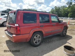 2006 Jeep Commander with VIN 1J8HH48KX6C203308, listed as a Copart auction lot 64456765 with 185,794 mi miles and Salvage title. Bid and sale history available at DreamBid. Image 3.
