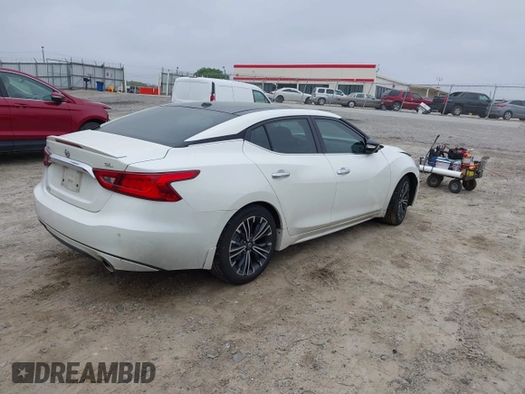 2017 Nissan Maxima SR with VIN 1N4AA6AP7HC425022, listed as a IAAI auction lot 41909028 with 72,371 mi miles and . Bid and sale history available at DreamBid. Image 4.