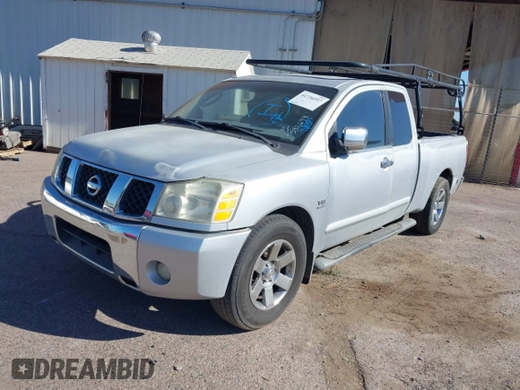 2004 Nissan Titan SE with VIN 1N6AA06A84N532698, listed as a IAAI auction lot 41736557 with 149,743 mi miles. Bid and sale history available at carsss.com. Image 2.