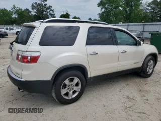 2008 GMC Acadia SLT2 with VIN 1GKEV33758J259384, listed as a Copart auction lot 56007665 with Not provided miles and Salvage title. Bid and sale history available at DreamBid. Image 3.