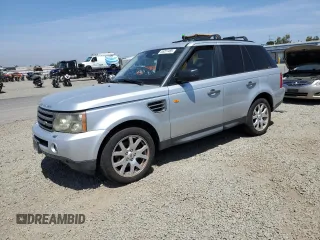 2007 Land Rover Range Rover Sport HSE z VIN SALSK25497A109273, wystawiony jako Copart lot #58251485 z przebiegiem 127 784 mil mil oraz Szkoda całkowita • Salvage title. Historia ofert i sprzedaży dostępna na DreamBid. Obrazek 1.