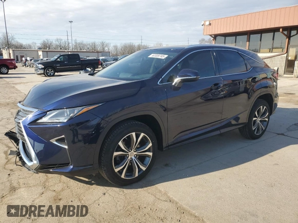 2017 Lexus RX with VIN 2T2BZMCA5HC131903, listed as a Copart auction lot 50309745 with 110,370 mi miles and Salvage Title. Bid and sale history available at carsss.com. Image 1.
