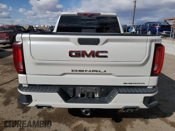 2020 GMC Sierra 1500 Denali with VIN 3GTU9FEL5LG351998, listed as a Copart auction lot 49168395 with 40,245 mi miles and Salvage Title. Bid and sale history available at DreamBid. Image 6.