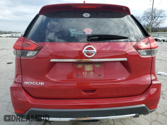 2017 Nissan Rogue SL with VIN JN8AT2MTXHW132207, listed as a Copart auction lot 50832615 with 197,321 mi miles and Clean Title. Bid and sale history available at DreamBid. Image 6.