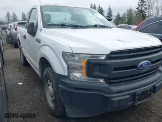 2019 Ford F-150 XL with VIN 1FTMF1CB7KKD57301, listed as a IAAI auction lot 41911127 with 80,928 mi miles. Bid and sale history available at carsss.com. Image 1.