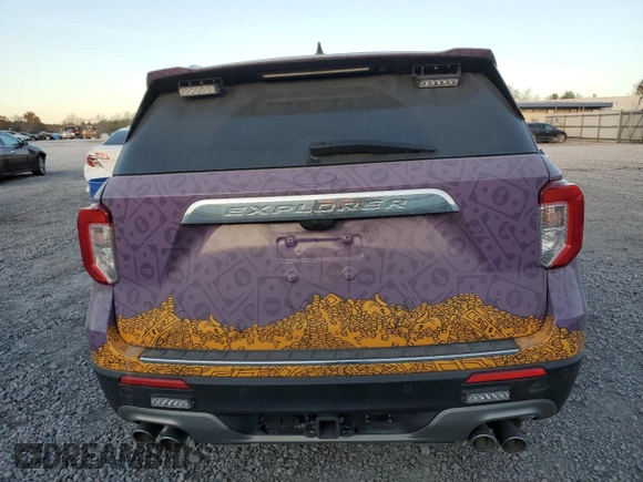 2023 Ford Explorer King Ranch z VIN 1FM5K8LC2PGA31302, wystawiony jako Copart lot #83780084 z przebiegiem 33 431 mil mil oraz Szkoda całkowita • Salvage title. Historia ofert i sprzedaży dostępna na DreamBid. Obrazek 6.