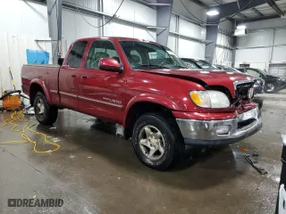 2001 Toyota Tundra Ltd with VIN 5TBBT48181S203438, listed as a Copart auction lot 45710975 with 233,909 mi miles and Salvage Title. Bid and sale history available at carsss.com. Image 4.