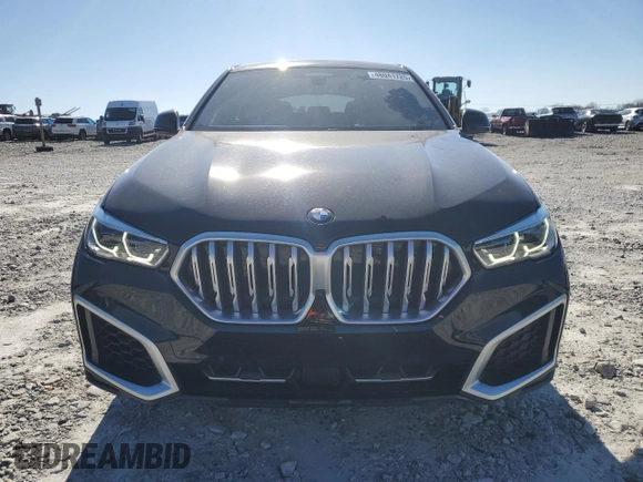 2022 BMW X6 xDrive40i with VIN 5UXCY6C0XN9K71038, listed as a Copart auction lot 48041725 with 40,612 mi miles and Salvage Title. Bid and sale history available at carsss.com. Image 5.