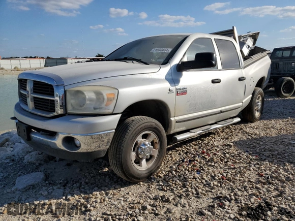 2007 Dodge Ram 2500 SLT with VIN 3D7KS28A87G852314, listed as a Copart auction lot 71840464 with 227,958 mi miles and Salvage Title. Bid and sale history available at carsss.com. Image 1.