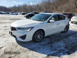 2021 Acura ILX w/Premium Package with VIN 19UDE2F77MA005779, listed as a Copart auction lot 43540055 with 16,387 mi miles and Salvage Title. Bid and sale history available at carsss.com. Image 1.