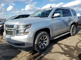 2015 Chevrolet Tahoe LS with VIN 1GNSKAKC4FR119942, listed as a Copart auction lot 46914065 with 117,085 mi miles and Clean Title. Bid and sale history available at carsss.com. Image 1.