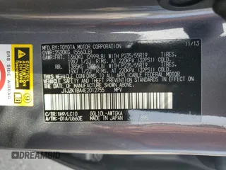 2014 Lexus RX 350 with VIN JTJZK1BA4E2012755, listed as a Copart auction lot 60565395 with 41,614 mi miles and Salvage title. Bid and sale history available at DreamBid. Image 14.