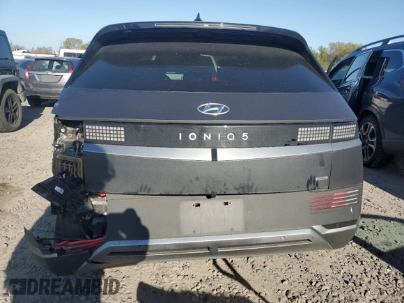 2023 Hyundai Ioniq 5 SEL with VIN KM8KNDAF3PU142975, listed as a Copart auction lot 53334005 with 33,244 mi miles and Salvage title. Bid and sale history available at DreamBid. Image 6.