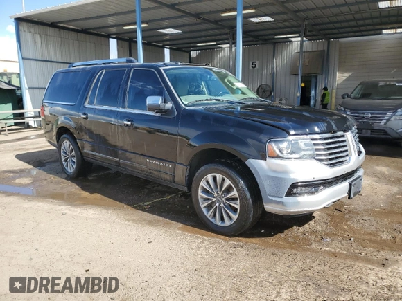 2017 Lincoln Navigator Select z VIN 5LMJJ3JT9HEL04219, wystawiony jako Copart lot #46553165 z przebiegiem 163 710 mil mil oraz Czysty tytuł • Clean title. Historia ofert i sprzedaży dostępna na DreamBid. Obrazek 4.