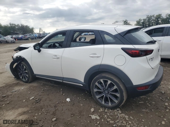 2019 Mazda CX-3 Grand Touring with VIN JM1DKFD7XK0430692, listed as a Copart auction lot 74738574 with 66,205 mi miles and Clean Title. Bid and sale history available at carsss.com. Image 2.