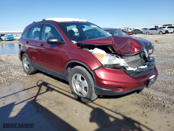 2011 Honda CR-V LX with VIN JHLRE4H30BC021093, listed as a Copart auction lot 48549235 with 175,015 mi miles and Salvage Title. Bid and sale history available at carsss.com. Image 4.