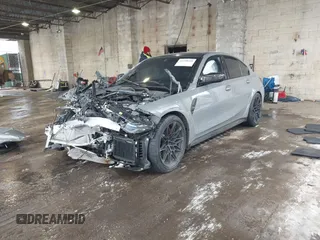 2023 BMW M3 Competition xDrive with VIN WBS43AY01PFN42727, listed as a IAAI auction lot 41558240 with Not provided miles and . Bid and sale history available at DreamBid. Image 18.