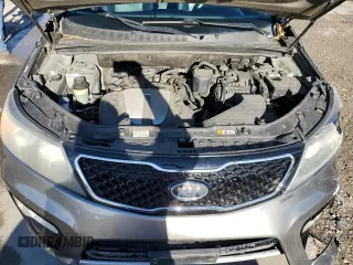 2013 Kia Sorento SX with VIN 5XYKW4A28DG364195, listed as a Copart auction lot 84892314 with 161,439 mi miles and Salvage title. Bid and sale history available at DreamBid. Image 12.