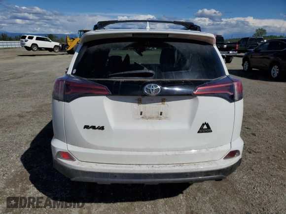 2018 Toyota RAV4 XLE with VIN 2T3RFREV1JW812970, listed as a Copart auction lot 51656915 with 77,892 mi miles and Salvage Title. Bid and sale history available at DreamBid. Image 6.