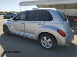 2001 Chrysler PT Cruiser with VIN 3C4FY4BB71T597094, listed as a Copart auction lot 71816094 with 117,298 mi miles and Salvage Title. Bid and sale history available at carsss.com. Image 2.