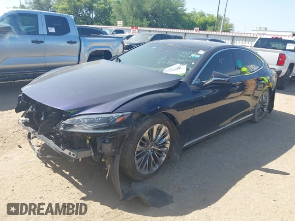 2018 Lexus LS with VIN JTHC5LFF5J5001627, listed as a IAAI auction lot 42021175 with 1 mi miles. Bid and sale history available at carsss.com. Image 19.