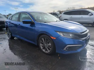 2019 Honda Civic Sedan EX with VIN 19XFC1F3XKE201729, listed as a Copart auction lot 50919485 with 63,530 mi miles and Salvage Title. Bid and sale history available at carsss.com. Image 4.