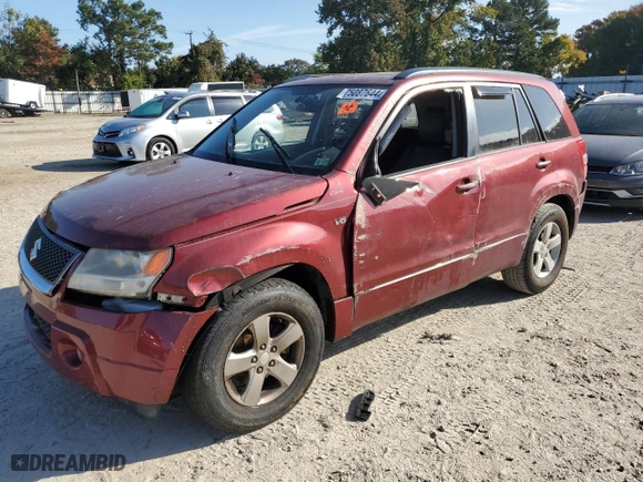2008 Suzuki Grand Vitara XSport w/Snrf with VIN JS3TE944584104070, listed as a Copart auction lot 75087644 with 0 mi miles and Salvage Title. Bid and sale history available at carsss.com. Image 1.