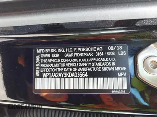 2019 Porsche Cayenne z VIN WP1AA2AY3KDA03664, wystawiony jako IAAI lot #42210870 z przebiegiem 66 296 mil mil oraz . Historia ofert i sprzedaży dostępna na DreamBid. Obrazek 9.