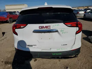 2018 GMC Terrain SLE with VIN 3GKALTEVXJL363335, listed as a Copart auction lot 49911575 with 100,628 mi miles and Salvage Title. Bid and sale history available at carsss.com. Image 6.
