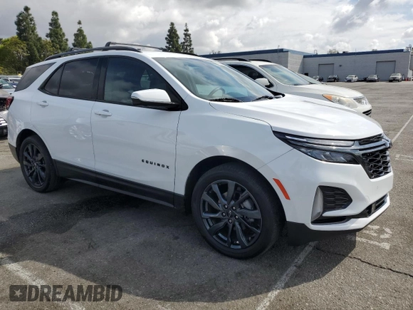 2022 Chevrolet Equinox RS z VIN 3GNAXMEV5NS212489, wystawiony jako Copart lot #51080555 z przebiegiem 28 364 mil mil oraz Szkoda całkowita • Salvage title. Historia ofert i sprzedaży dostępna na DreamBid. Obrazek 4.